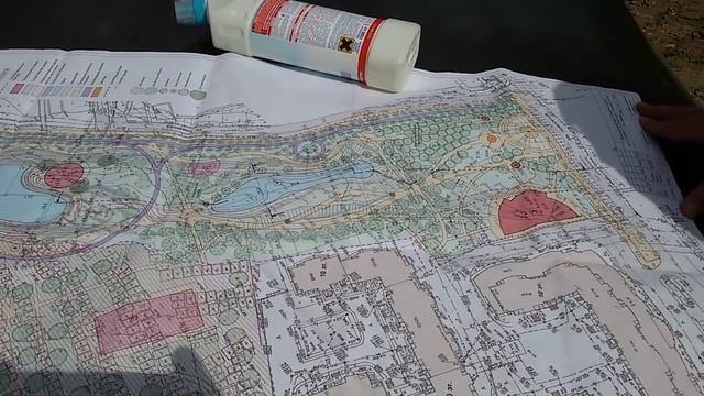 План схема будущего парка вместо железных гаражей