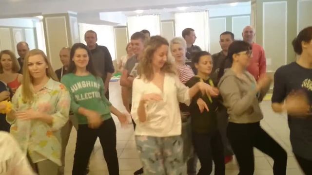 Танцевальный мастер-класс на тренинге Присутствие апрель 2016 смотреть онлайн