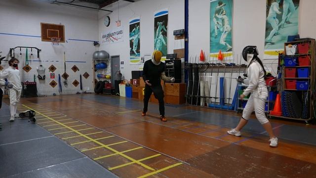 Fencing: Epee invites to create attacks смотреть онлайн