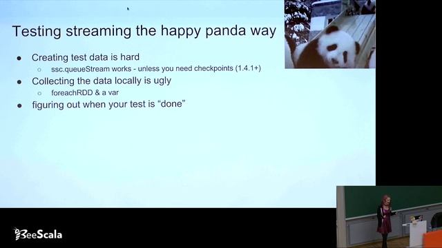 Testing & validating Apache Spark jobs by Holden Karau смотреть онлайн