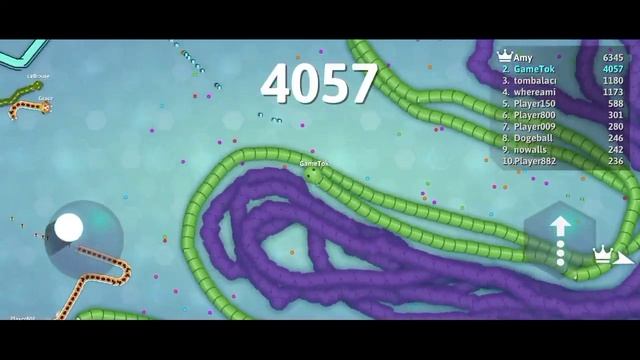 Snake Io ? New Unlocked Skin Anacondroid Vs Misty Epic Gameplay Snake.Io Biggest Snake Game смотреть онлайн