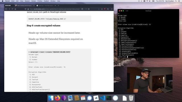 How to back up and encrypt data using rsync and VeraCrypt on macOS (see change log) смотреть онлайн