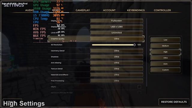 SPELLBREAK | Acer Nitro 5 - GTX 1050 Ti [ All Settings Tested ] смотреть онлайн