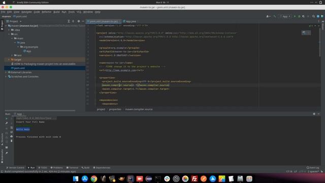 How to Create an Executable JAR with Maven смотреть онлайн