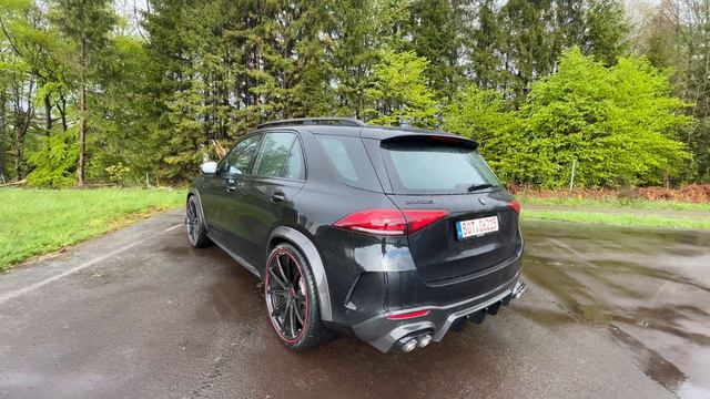 New Brabus 800 GLE 63 AMG 2021, Start up, Rev off, Acceleration, Launch Control - Brabus Part 2 смотреть онлайн