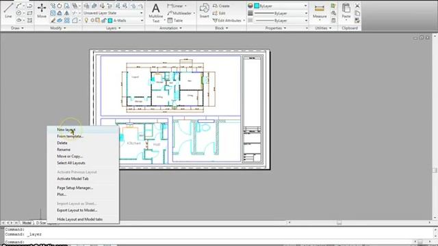 Autocad Managing Paper and model space Part 2 mp4 YouTube смотреть онлайн