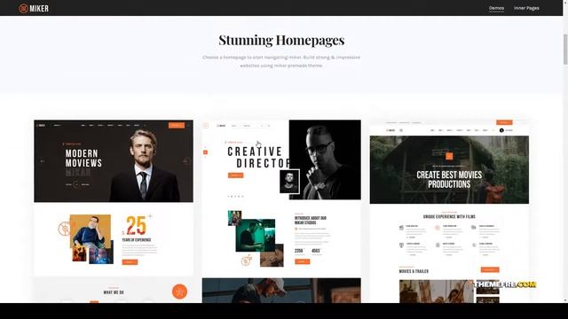 Miker - Movie and Film Studio WordPress Theme trailer movie Hayashi смотреть онлайн
