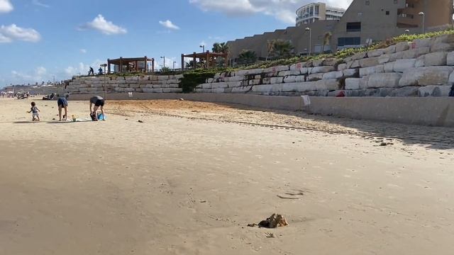 Golden beaches of Israel, Ramat Aviv. смотреть онлайн