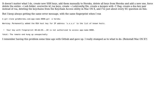 Mac terminal keeps using SSH key with same fingerprint when running git clone (2 Solutions!!) смотреть онлайн