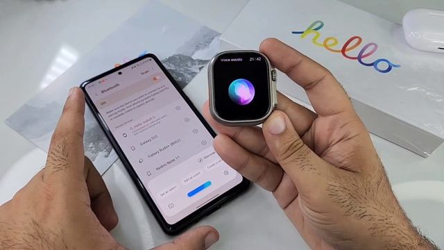 How to connect Hello Watch 3 Smartwatch | Complete connection Guide | Hello Watch 3 Review смотреть онлайн