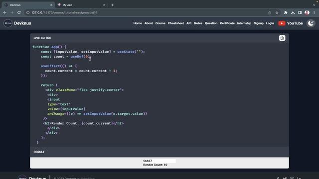 React UseRef Hook | useRef hook in reactjs | ReactJs Tutorial in Hindi 2023 #16 смотреть онлайн