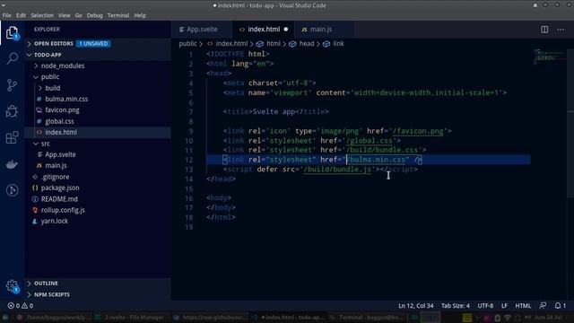 04 Menggunakan CSS Framework | Belajar Svelte - Membuat Todo App смотреть онлайн