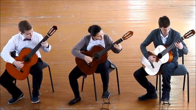 Ансамбль гитаристов (ДМШ, г. Зыряновск). смотреть онлайн