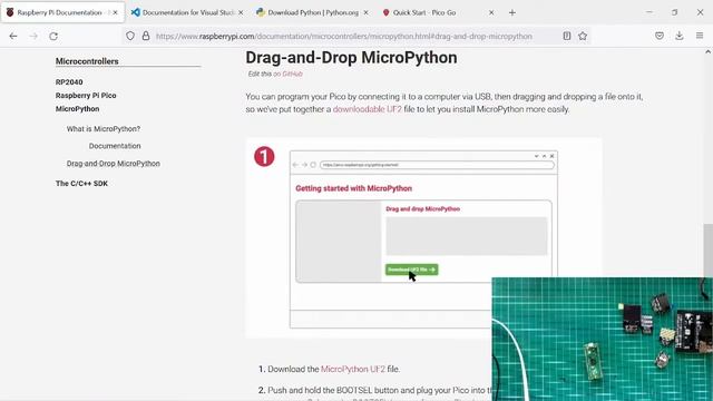 Getting Started with Raspberry Pi Pico and MicroPython смотреть онлайн