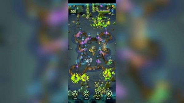 Zombie Towers, Tower Defense game, android gameplay, game review, tips, walktrough and guide