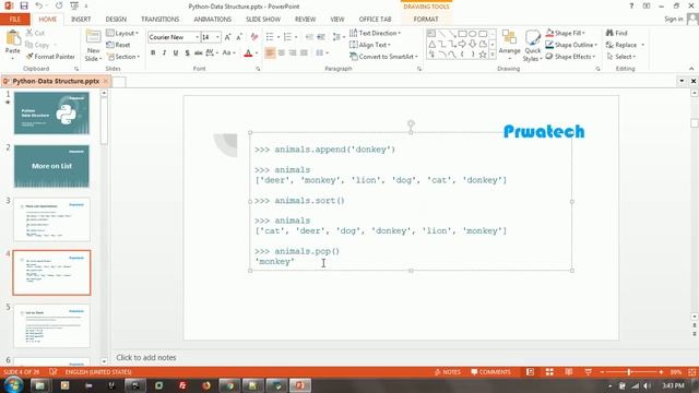 More List Operations in Python | List as Stack and Queue | Python Training In Bangalore | Prwatech смотреть онлайн