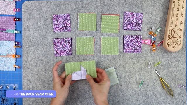 3D Pinwheel Table Runner Pattern Tutorial // Beginner Sewing Tutorial смотреть онлайн