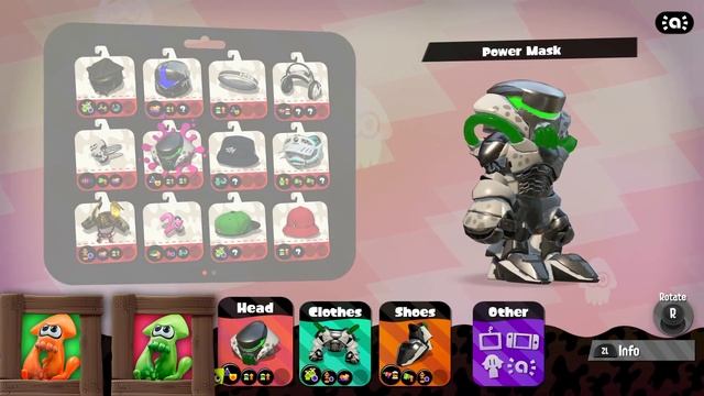 Splatoon 2 - All Amiibo Gear