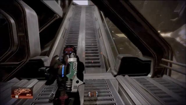 Mass Effect 2: Basic Adept - Lair of the Shadow Broker, Ship Exterior смотреть онлайн
