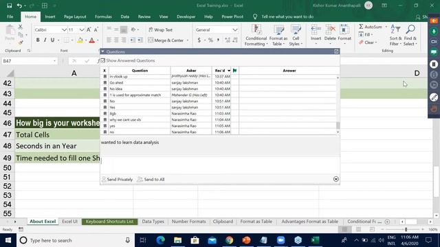 Free Excel Training Session 1 смотреть онлайн