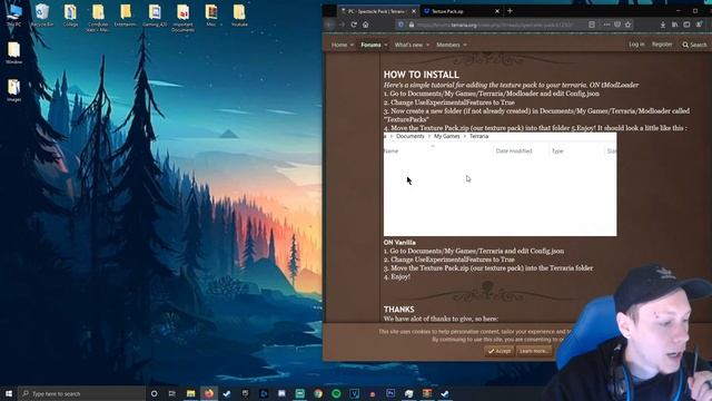 HOW TO INSTALL TEXTURE PACKS TERRARIA 1.4! - TERRARIA 1.4 TEXTURE PACKS! смотреть онлайн