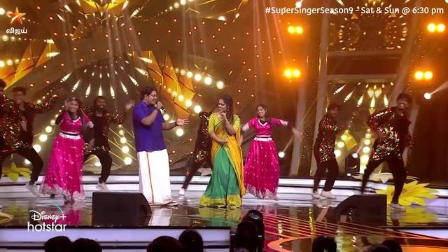 Appadi podu podu song by #AnanthGopan & #PriyaJerson | Super Singer Season 9 смотреть онлайн