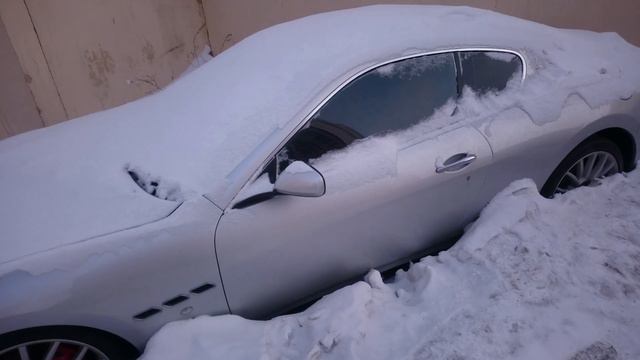Maserati GranTurismo. Abandoned cars in Russia. Krasnoyarsk. Мазерати ГранТуризмо. 4K video смотреть онлайн