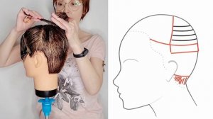 СХЕМЫ К ЖЕНСКОЙ СТРИЖКЕ "ШАПОЧКА"/Как подстричь короткую стрижку "Шапочка"