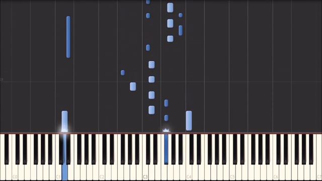 Bach Prelude in C minor BWV 999 (piano tutorial) смотреть онлайн