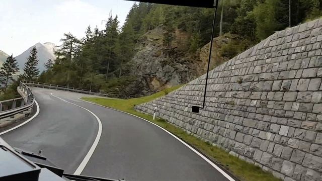 Saas-Balen To Saas-Fee By Bus - Switzerland