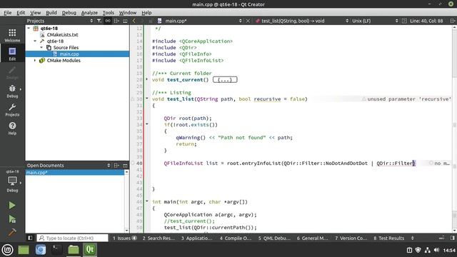 Qt 6 - Episode 18 - working with directories смотреть онлайн