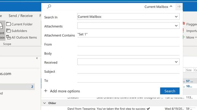 How to Use SEARCH ? in Outlook to Find Emails FAST! смотреть онлайн