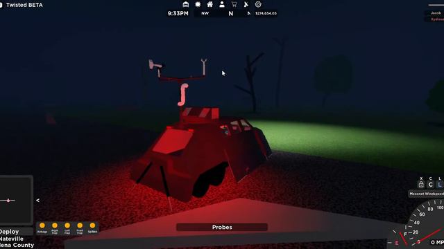 Twisted - Roblox - Massive EF5 Tornado Hitting Hiram! 264 MPH!