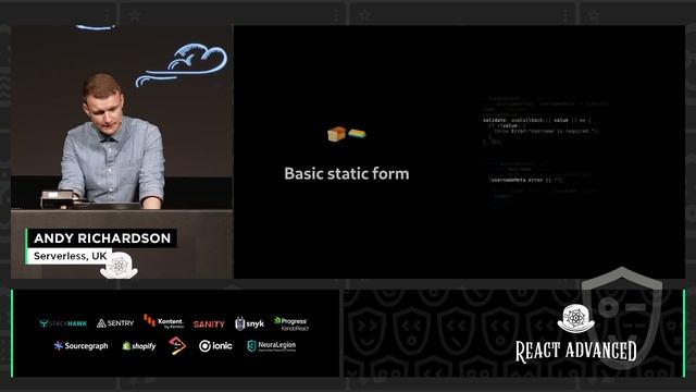 Forms Don't Need to Suck - Andy Richardson, React Advanced 2021 смотреть онлайн