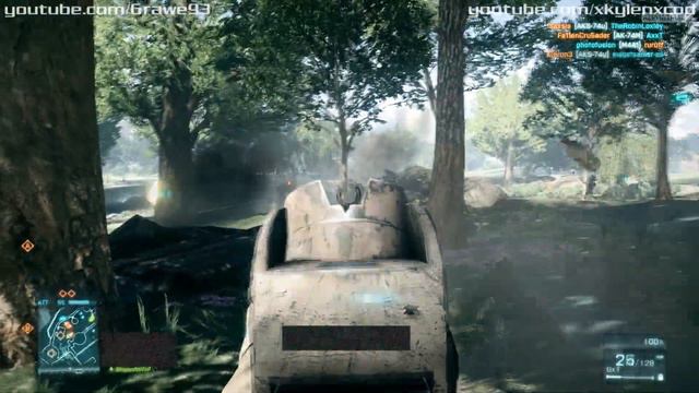 Battlefield 3 - LMG/Bipod Gameplay (HD) смотреть онлайн