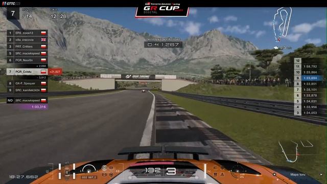 // GTTC 2023 TOYOTA GR CUP DIGITAL - Runda 5 - D3 смотреть онлайн