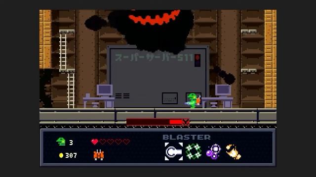 Kero Blaster | ALL BOSSES AND SUB BOSSES + Intro, Cutscenes and Ending | 60Fps | HD смотреть онлайн