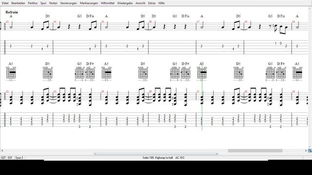 AC DC - Highway to hell - Tabs смотреть онлайн