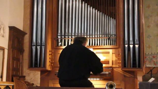 Mr Francis VIDIL Interprète La Symphonie N°40 De Mr W.A. MOZARTsur L'orgue De CHALAUX Le 12 07 2014