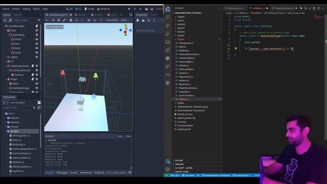 Get a Node's Parent By Type with Godot C# Extension Methods, Generics and Recursion смотреть онлайн