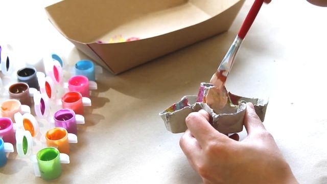 DIY Egg Carton Flower