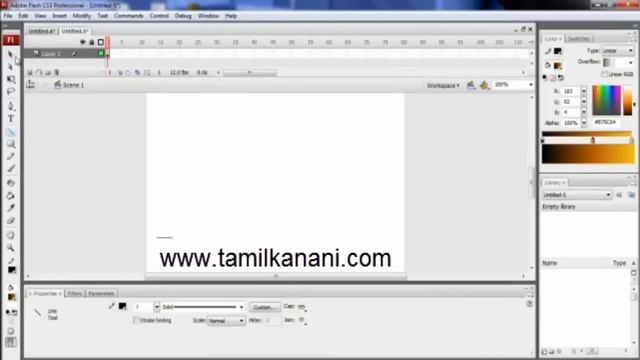 Adobe Flash Animation Tamil Video Tutorial, Tamil Computer videos смотреть онлайн