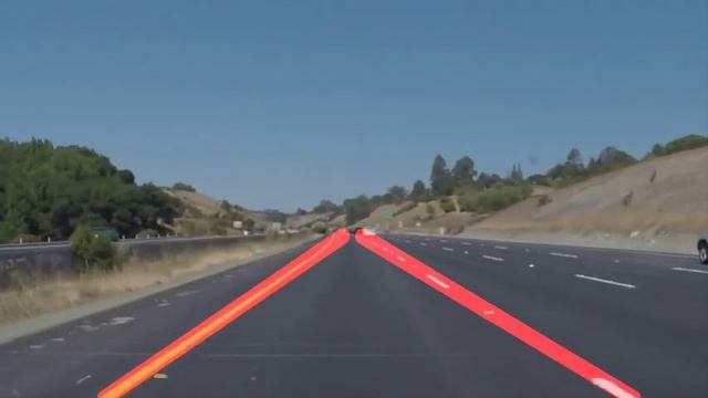 Road Lines Detection - OpenCV - SolidYellowLeft смотреть онлайн