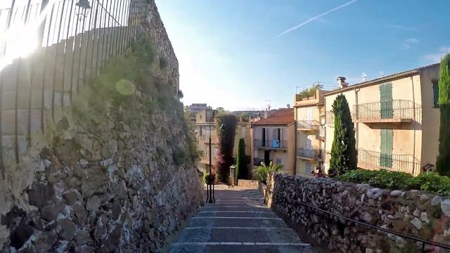Прогулка в Каннах | Церковь Нотр-Дам-де-л’Эсперанс (French riviera, Cannes, castle, church) смотреть онлайн