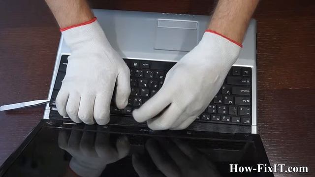 How to replace keyboard on MSI CX620 laptop смотреть онлайн
