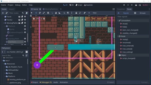 GODOT Engine TUTORIAL #7: Make Your First 2D PLATFORMER GAME with GODOT: PLATFORMS and LADDERS смотреть онлайн