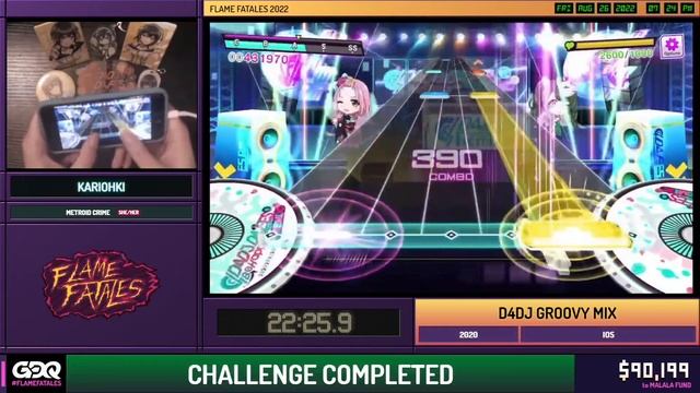 D4DJ Groovy Mix by kariohki in 37:27 - Flame Fatales 2022 смотреть онлайн