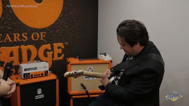 NAMM 2019 Orange Tremlord 30 & Pedal Baby 100 - American Musical Supply смотреть онлайн