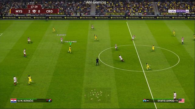 eFootball PES 2021|Master League|Malaysia vs Croatia смотреть онлайн