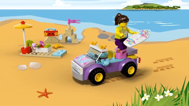 Конструктор LEGO Juniors 10677 Поездка на пляж смотреть онлайн
